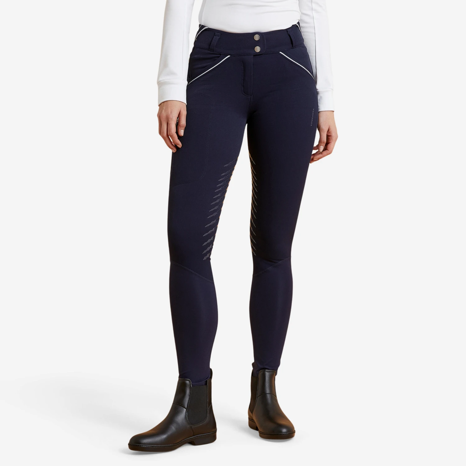 Women's Horse Riding Jodhpurs Classic Grip 900 1 Women's Horse Riding Jodhpurs Classic Grip 900