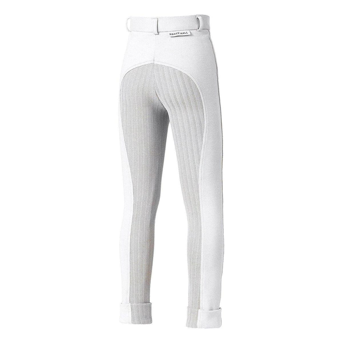 Childrens/Kids Chester Sticky Bum Breeches (White) 1 Childrens/Kids Chester Sticky Bum Breeches (White)
