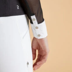 Women's Long-Sleeved Horse Riding Show Polo Shirt 900 -Pro Rider Shop k11ab782e563b1a95c0f0cd08580e4b98