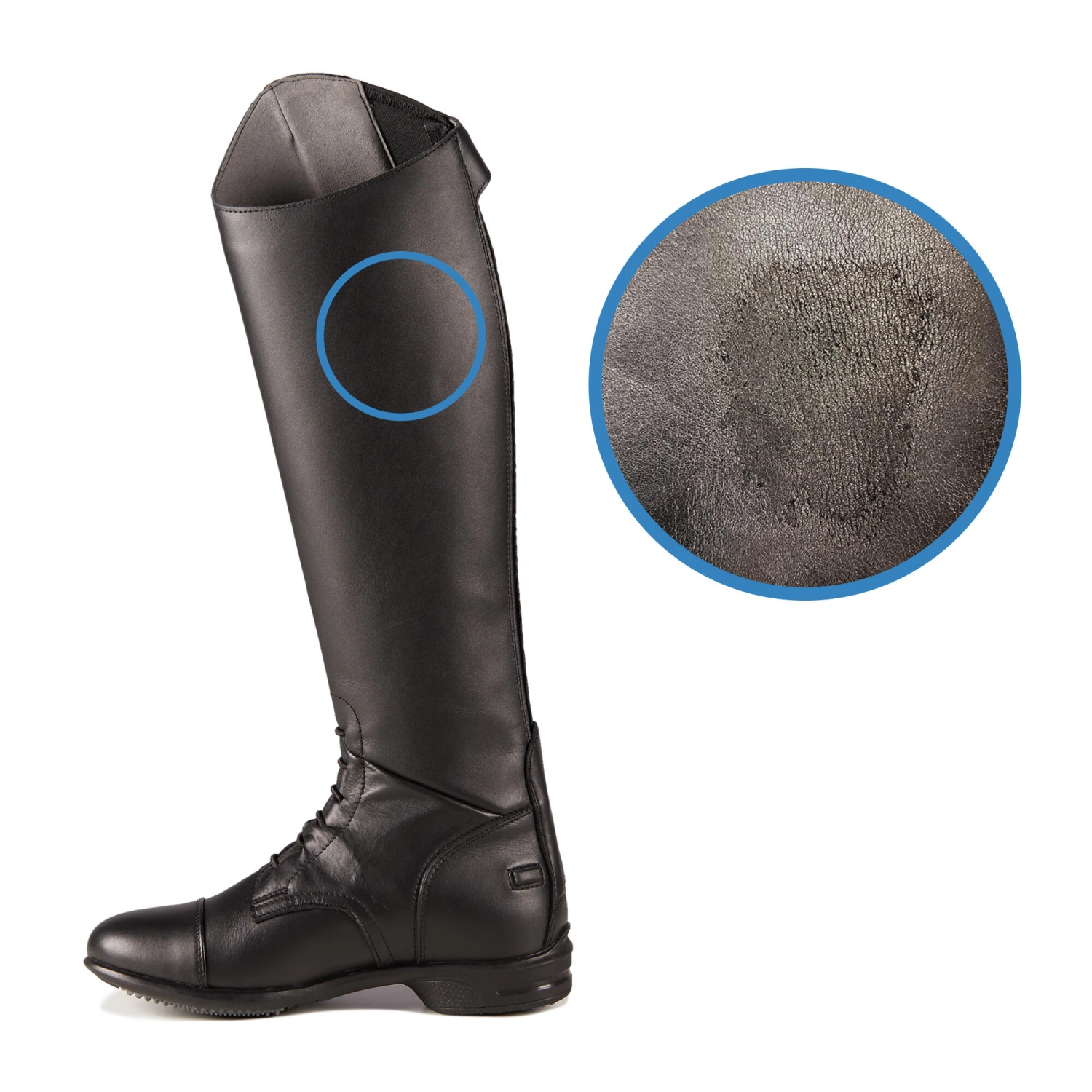 Adult Equestrian Boots 900 Jump Second Choice Calf Size L 3 Adult Equestrian Boots 900 Jump Second Choice Calf Size L - Image 3