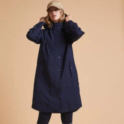 Women's Long Waterproof Horse Riding Jacket