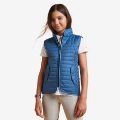 Kids' Horse Riding Sleeveless Padded Gilet 100 -Pro Rider Shop k1897557adbc2184aa6a3d446731320b5