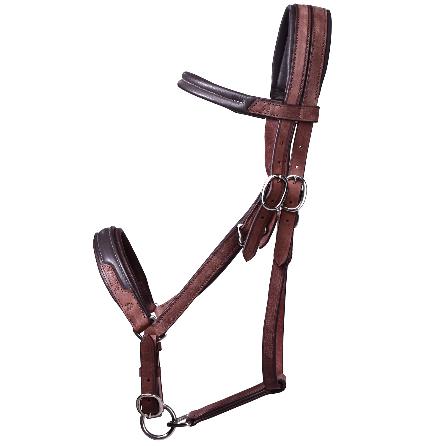 Trail Horse Riding Bridle / Halter And Reins Escape - Brown 15 Trail Horse Riding Bridle / Halter And Reins Escape - Brown - Image 15