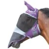 Deluxe Horse Fly Mask With Ears & Nose (Purple)
