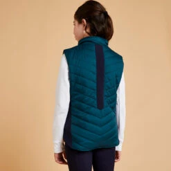 Kids' Sleeveless Horse Riding Padded Jacket 500 -Pro Rider Shop k2e6ede773b766452b9bff5e8891963b8