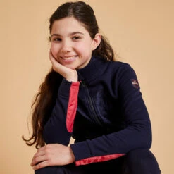 Kids' Mixed Media Horse Riding Zip Sweatshirt 500 -Pro Rider Shop k2f272d4ad7dddbfa5fa4d77bcfdf5743