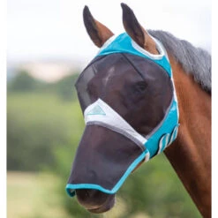 Fine Mesh Ear Holes Horse Fly Mask With Nose (Black) -Pro Rider Shop k30ff0a617c18a04d2551ad50d8f0568e