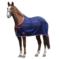 Weatherbeeta Scrim Cooler Standard Neck Rug (Navy/Red/White)