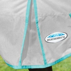 Weatherbeeta GreenTec Plus Combo Neck Lightweight Horse Turnout Rug (Light Grey/Bottle Green) -Pro Rider Shop k3ba3d0ccfb2838e62e765ced668c5db1