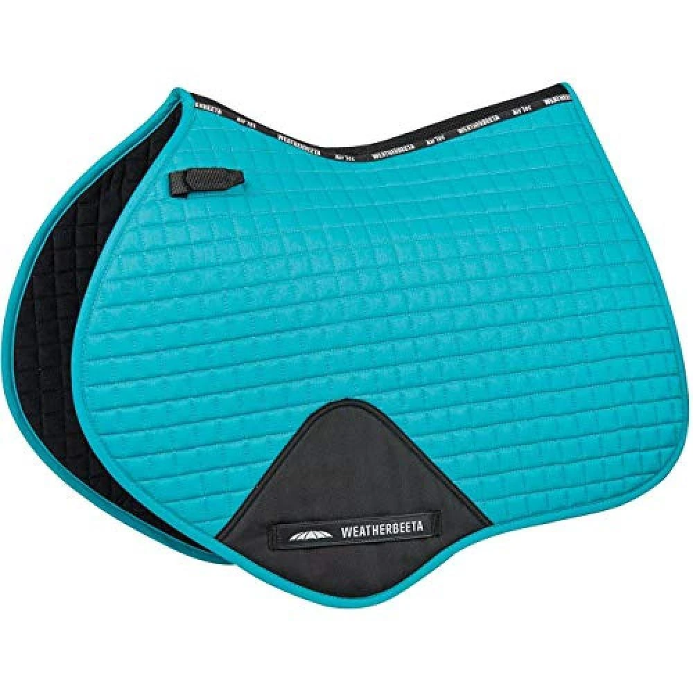 Weatherbeeta Prime Jump Shaped Saddle Pad (Turquoise) 1 Weatherbeeta Prime Jump Shaped Saddle Pad (Turquoise)