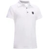 Kids' Short-Sleeved Horse Riding Show Polo Shirt 100