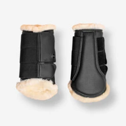 Horse Riding Synthetic Sheepskin Brushing Boots For Horse 500 Twin-Pack 15 Horse Riding Synthetic Sheepskin Brushing Boots For Horse 500 Twin-Pack -Pro Rider Shop k482304cac6964592fec319db8e81d343