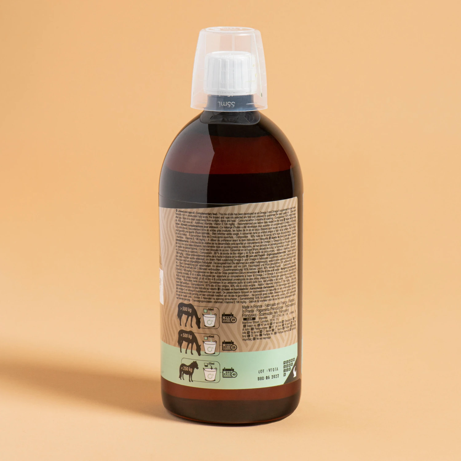 Flaxseed/Rapeseed Oil Horse And Pony Dietary Supplement 1 Litre 2 Flaxseed/Rapeseed Oil Horse And Pony Dietary Supplement 1 Litre - Image 2