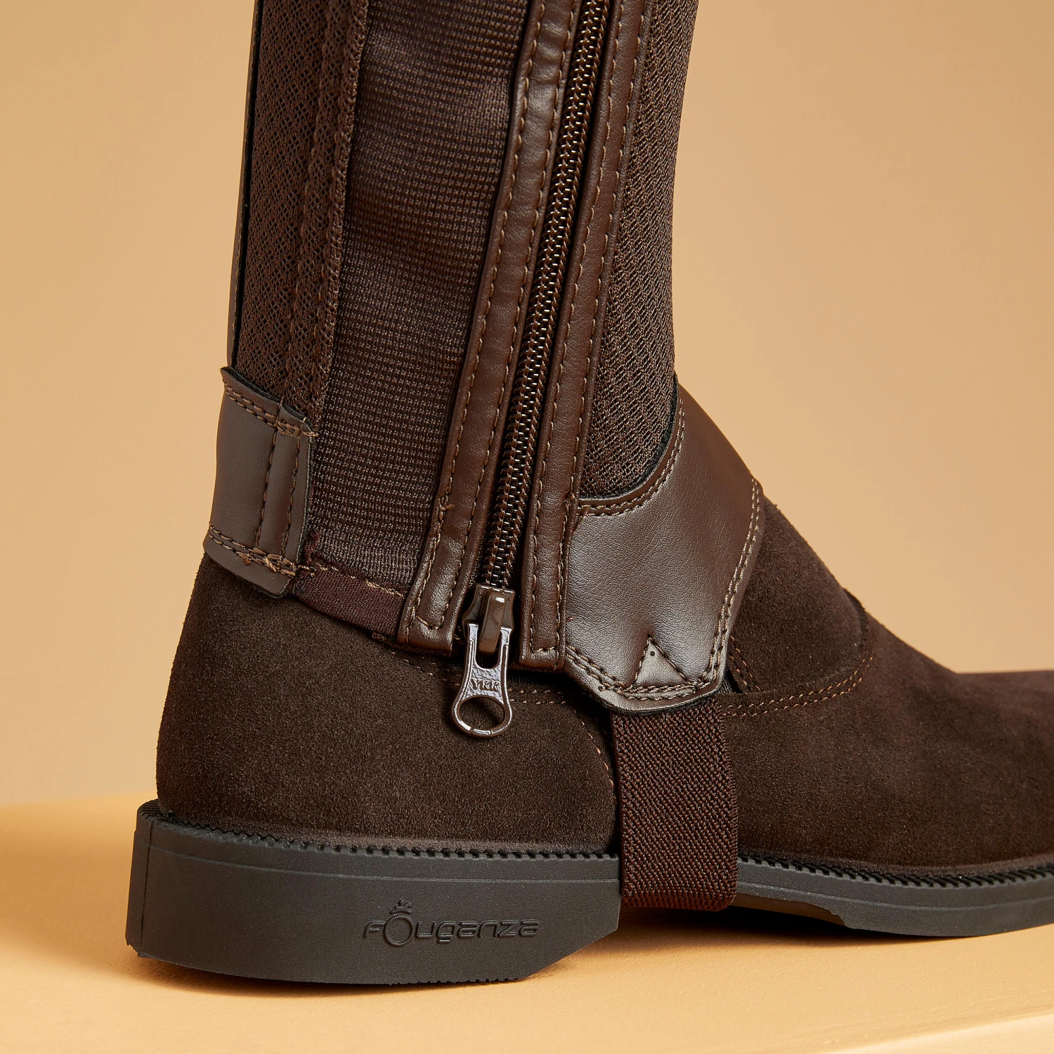 100 Mesh Adult Horse Riding Half-Chaps 4 100 Mesh Adult Horse Riding Half-Chaps - Image 4