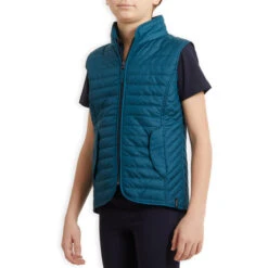 Kids' Horse Riding Sleeveless Padded Gilet 100 -Pro Rider Shop k561511402a5a2408fca4c2c2d9107492