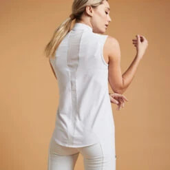 Women's Horse Riding Sleeveless Show Shirt 500 -Pro Rider Shop k586e3cb0642d1e52f41cd8650f6e2b57