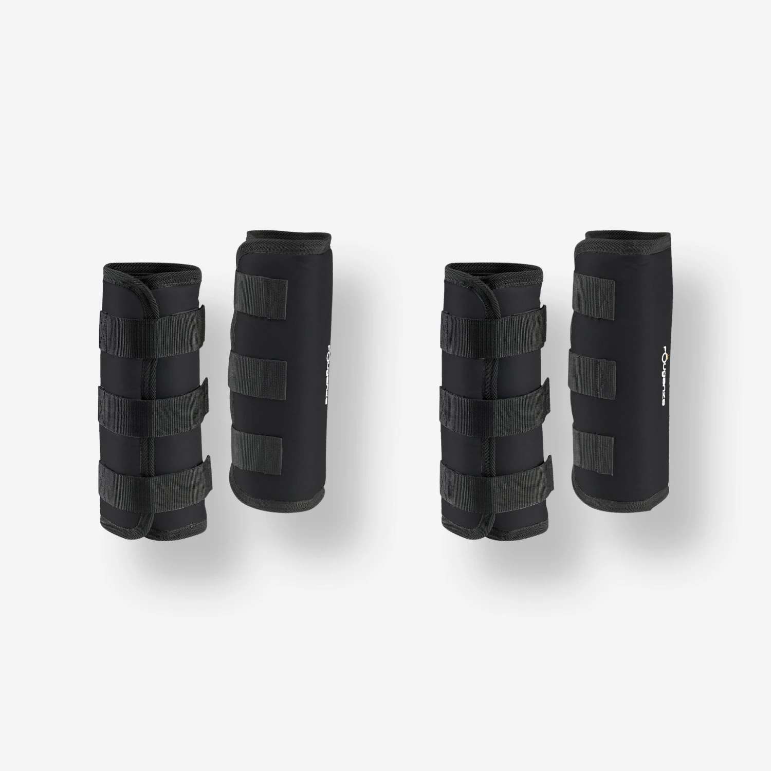 Horse Riding Shipping Boots For Horse And Pony Traveller 300 4-Pack 1 Horse Riding Shipping Boots For Horse And Pony Traveller 300 4-Pack