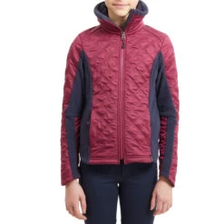 Kids' Horse Riding Bi-Material Warm Fleece 500 -Pro Rider Shop k5f4312544be4fa44298a568114cbe320