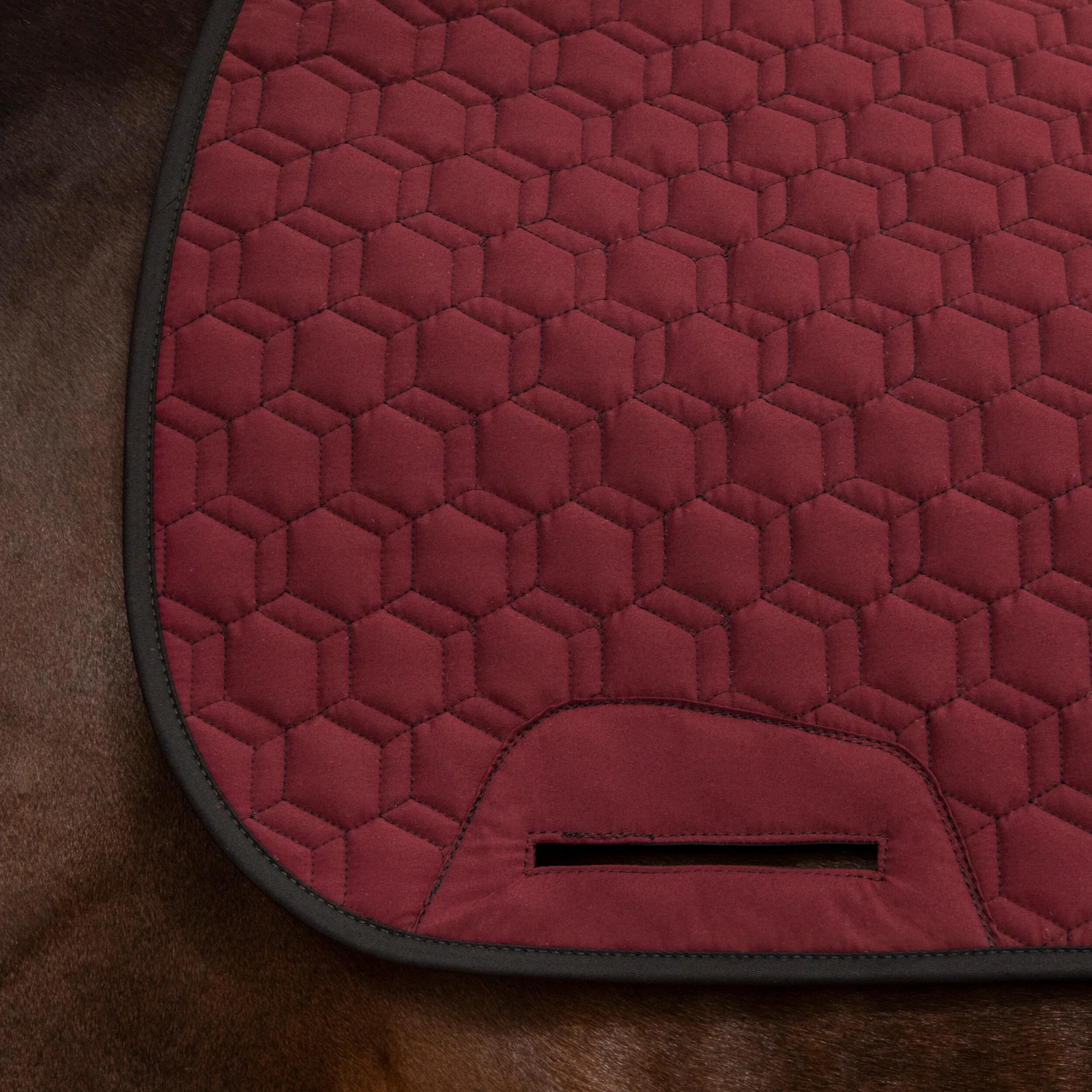 Reversible Horse Riding Saddle Cloth For Horse And Pony 500 8 Reversible Horse Riding Saddle Cloth For Horse And Pony 500 - Image 8