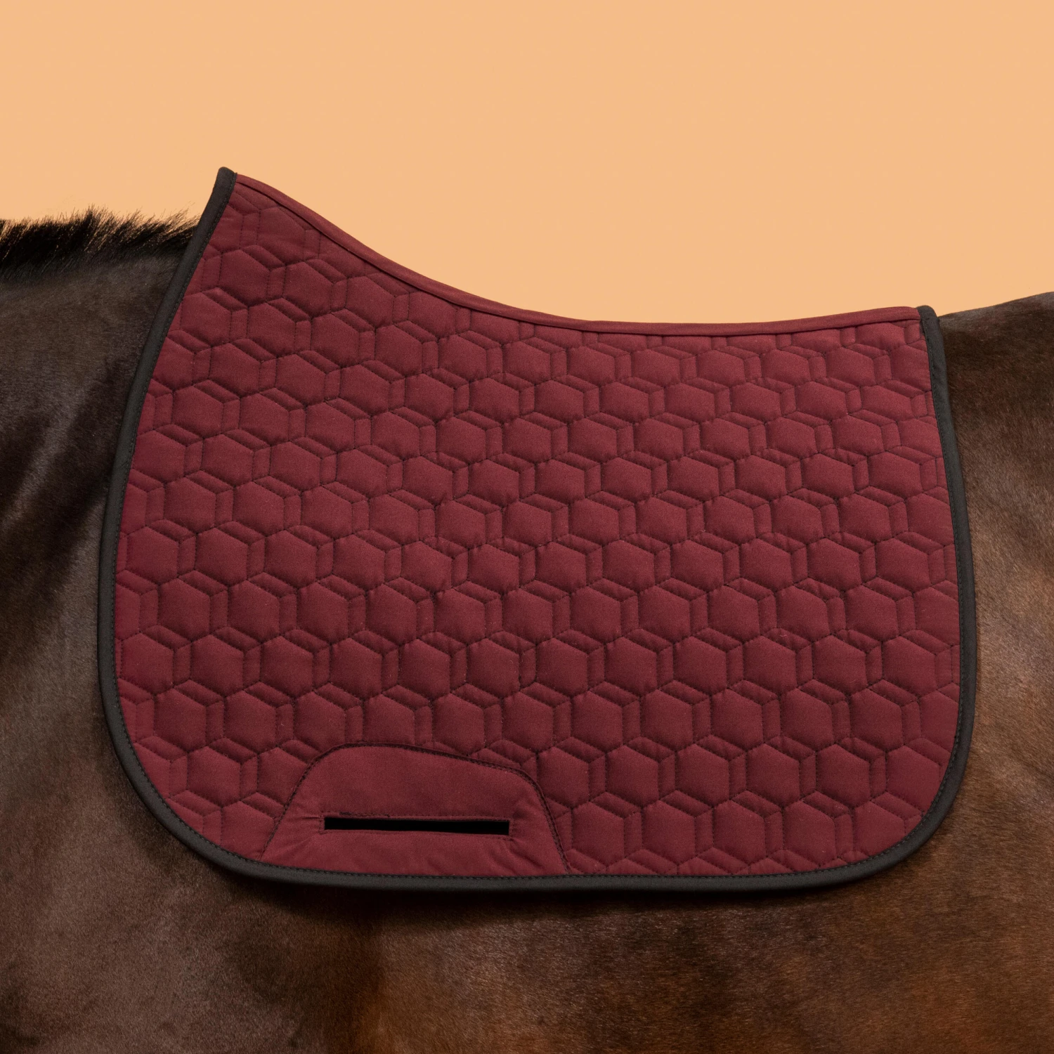 Reversible Horse Riding Saddle Cloth For Horse And Pony 500 4 Reversible Horse Riding Saddle Cloth For Horse And Pony 500 - Image 4