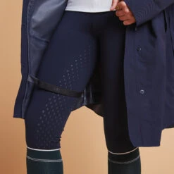 Women's Long Waterproof Horse Riding Jacket -Pro Rider Shop k720bdeed841472f9cf7c3a9d1fafcb53