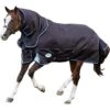Weatherbeeta Comfitec Medium Ultra Cozi Detachaneck Turnout Rug (Charcoal/Blue/White)