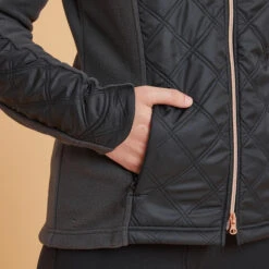 Women's Horse Riding Bi-Material Fleece 500 -Pro Rider Shop k7abbf0adef94119683f6c63e9c752c03