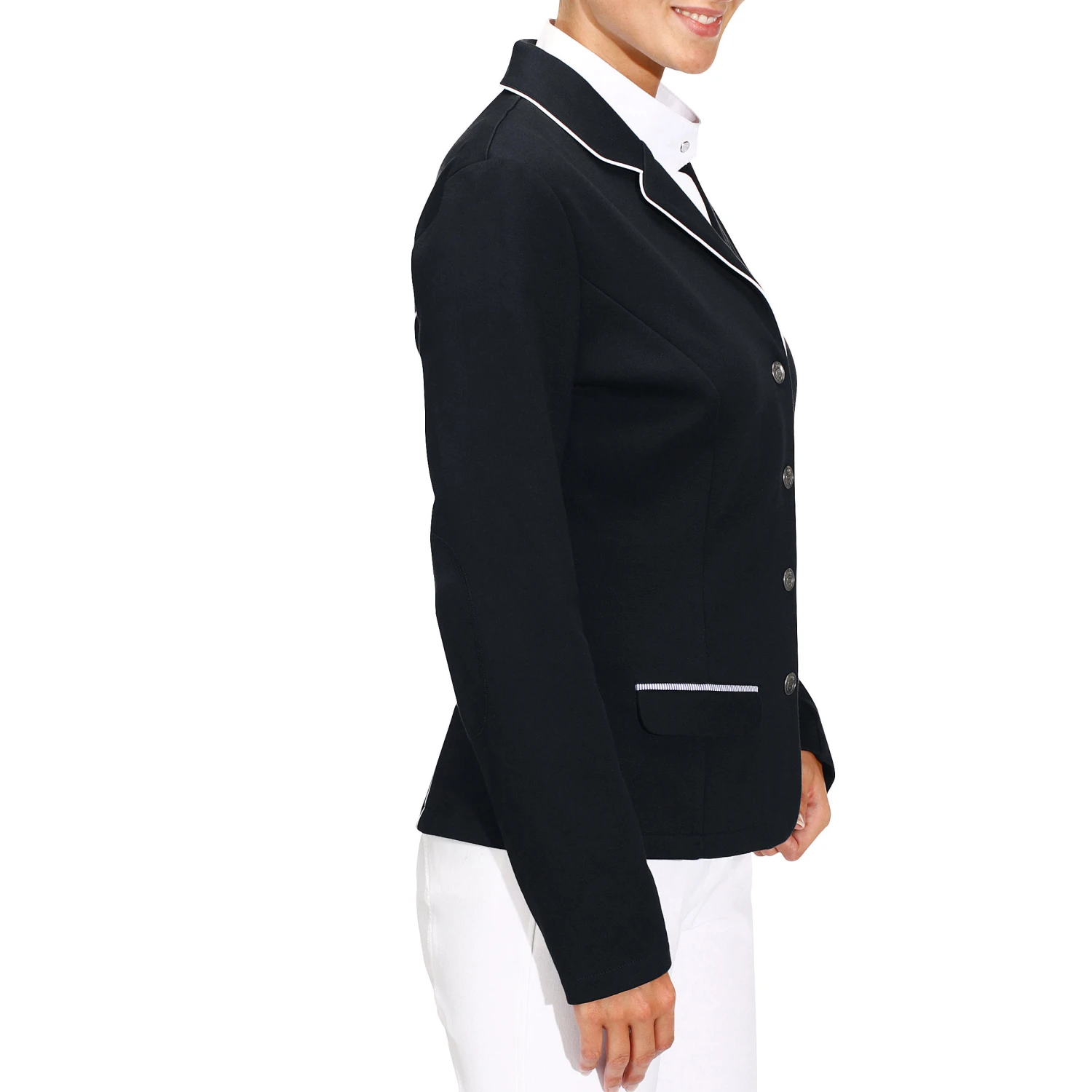 Women's Competition Horse Riding Jacket 100 3 Women's Competition Horse Riding Jacket 100 - Image 3