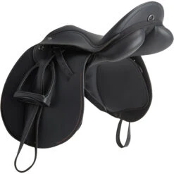 Synthia Horse Riding Synthetic All-Purpose 16"5 Saddle For Horse & Pony - Black 17 Synthia Horse Riding Synthetic All-Purpose 16"5 Saddle For Horse & Pony - Black -Pro Rider Shop k813167f24c1665a6fba0c4bf12d4bb84