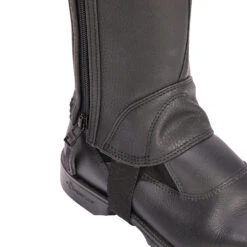 Kids' Horse Riding Leather Half-Chaps With Gusset 500 -Pro Rider Shop k8972b11de59b40b3c69c9946fab10c95