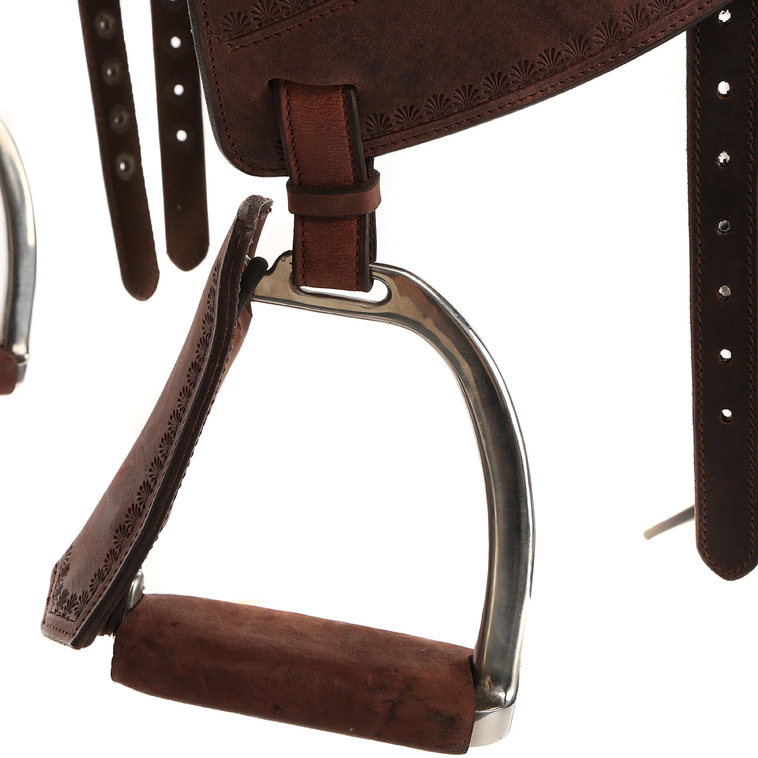 Horse Riding Hacking Saddle For Horse Escape - Brown 8 Horse Riding Hacking Saddle For Horse Escape - Brown - Image 8