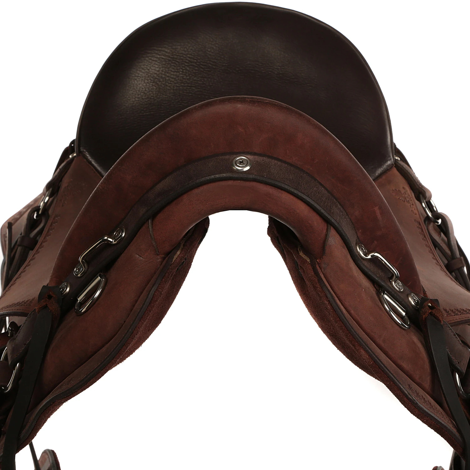 Horse Riding Hacking Saddle For Horse Escape - Brown 14 Horse Riding Hacking Saddle For Horse Escape - Brown - Image 14