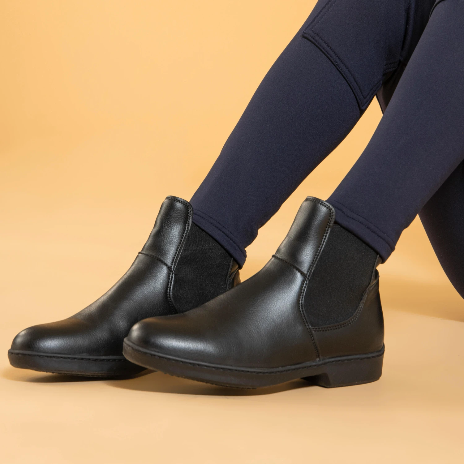 Kids' Horse Riding Warm Jodhpurs 100 5 Kids' Horse Riding Warm Jodhpurs 100 - Image 5