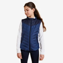 Kids' Sleeveless Horse Riding Padded Jacket 500 -Pro Rider Shop ka41a5a2b2d68da880c985404561c5063