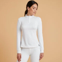 Women's Horse Riding Long-Sleeved Warm Competition Polo 500 -Pro Rider Shop kac10d251efb5a297ddf49f6978d728e8