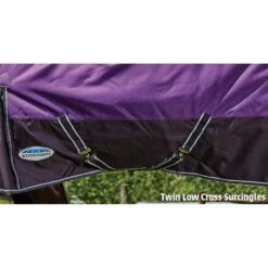 Weatherbeeta Comfitec Heavy Plus Dynamic Detachaneck Turnout Rug (Purple/Black) -Pro Rider Shop kac24fc4caee7aba4d1e22f0befd82957