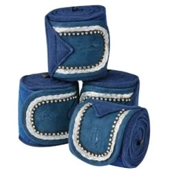Weatherbeeta Fleece Bling Bandage For Horses (Set Of 4) (Black) 5 Weatherbeeta Fleece Bling Bandage For Horses (Set Of 4) (Black) -Pro Rider Shop kaeeee8b6ef7ad8fb9c2a950bfee2f6dd