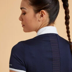 Women's Horse Riding Short-Sleeved Show Polo Shirt 500 -Pro Rider Shop kb17f178a85b7023398fa5039f5f61f63