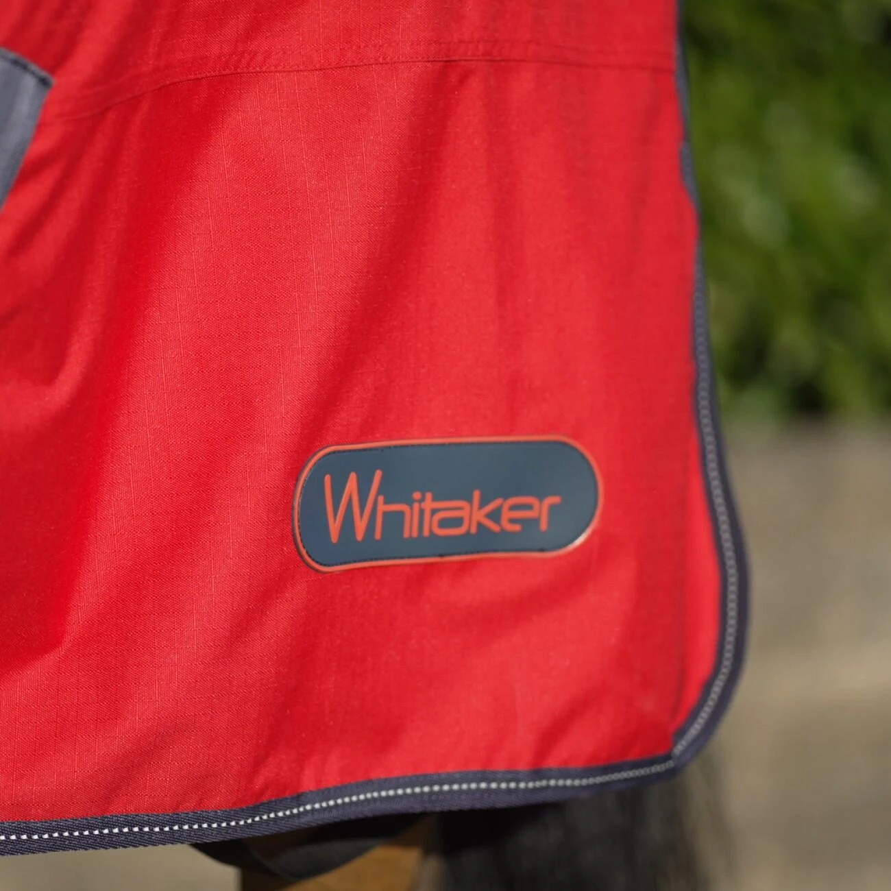 R189S Rastrick 0g Lightweight Horse Turnout Rug In Red 2 R189S Rastrick 0g Lightweight Horse Turnout Rug In Red - Image 2