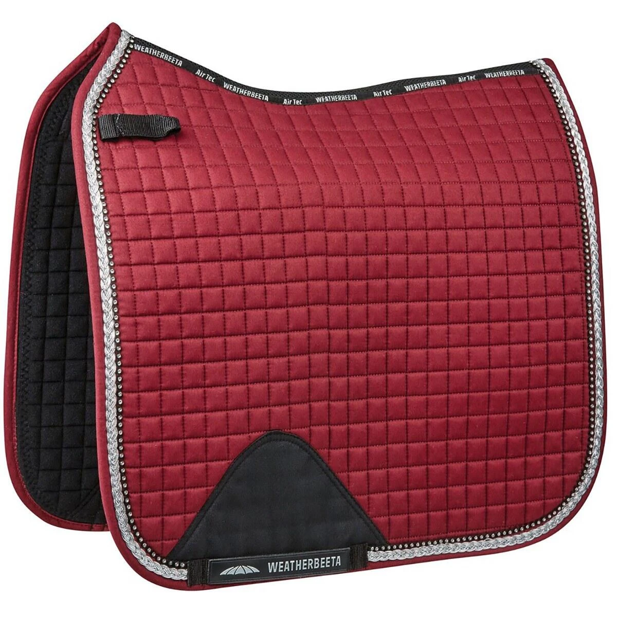 Weatherbeeta Prime Bling Dressage Saddle Pad For Horses (Black) 3 Weatherbeeta Prime Bling Dressage Saddle Pad For Horses (Black) - Image 3