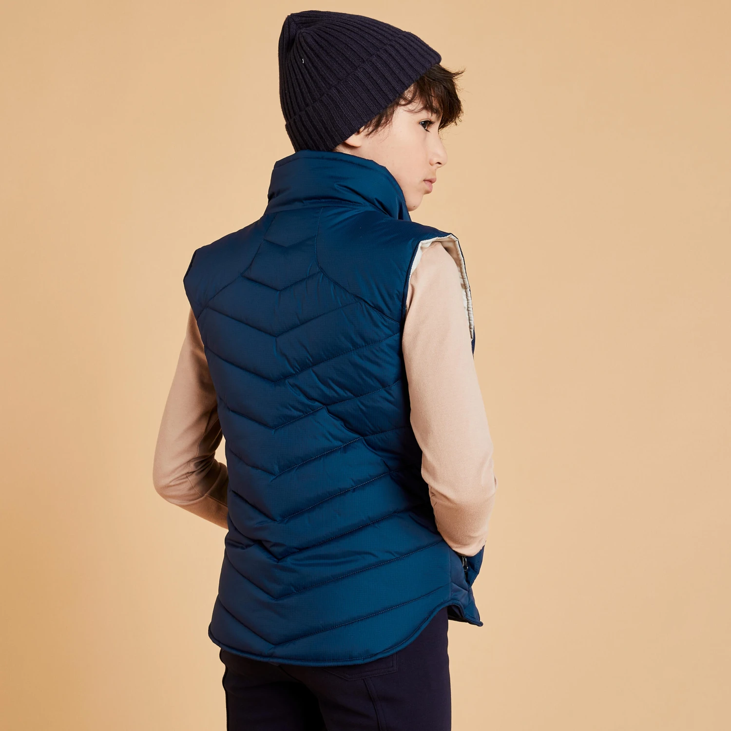 Kids' Warm Padded Horse Riding Gilet 500 5 Kids' Warm Padded Horse Riding Gilet 500 - Image 5