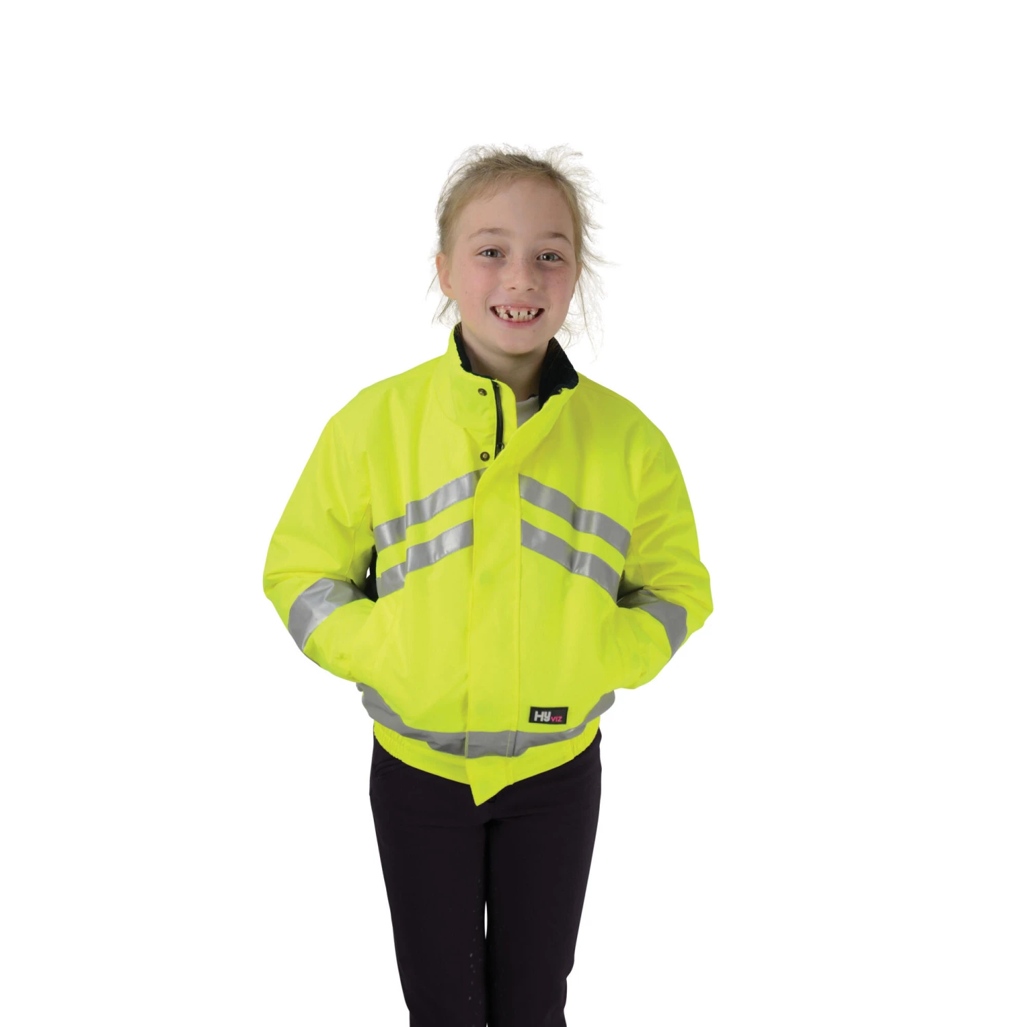 HyVIZ Waterproof Kids Jacket Yellow 1 HyVIZ Waterproof Kids Jacket Yellow
