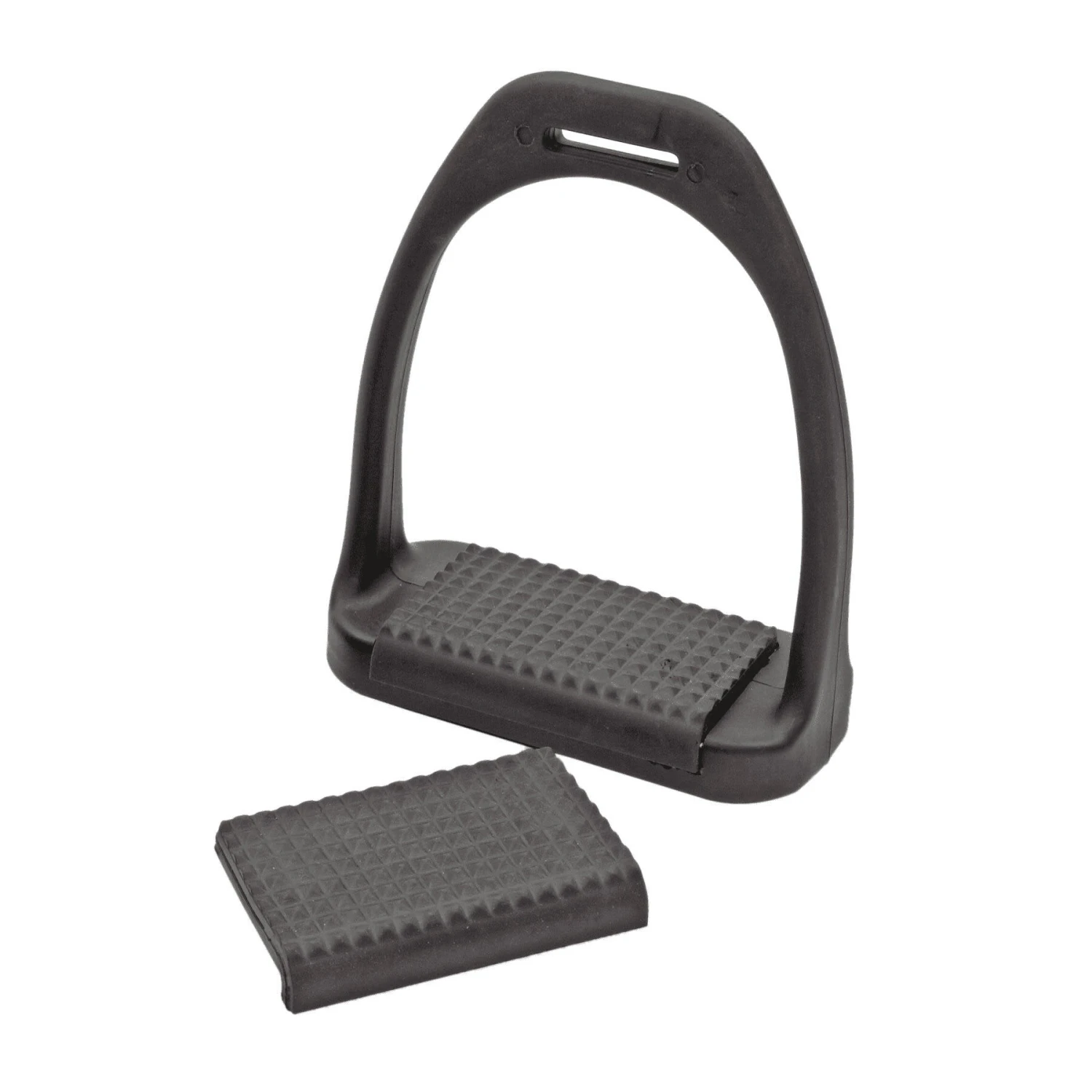 Lightweight Horse Stirrups (Black) 1 Lightweight Horse Stirrups (Black)