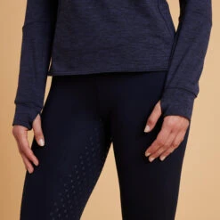 Women's Long-Sleeved Horse Riding Warm Polo Shirt 500 -Pro Rider Shop kbff98b25dafa3f35dd485eec4dd36052