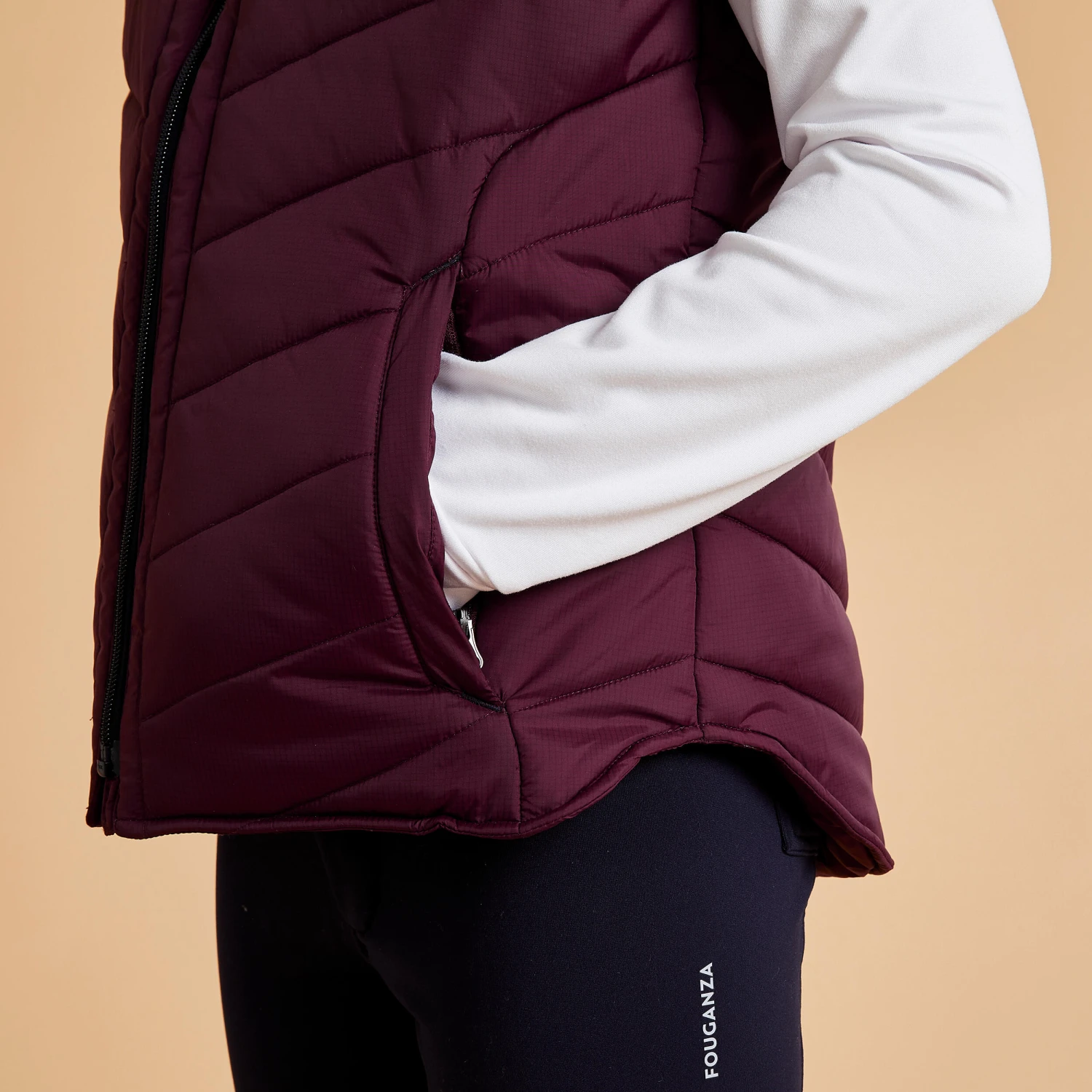 Kids' Warm Padded Horse Riding Gilet 500 10 Kids' Warm Padded Horse Riding Gilet 500 - Image 10