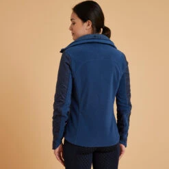 Women's Horse Riding Bi-Material Fleece 500 -Pro Rider Shop kc7fb25ab353ab29a6fd56e4758b6b47c