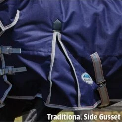 Weatherbeeta Comfitec Lite Plus Essential Standard Neck Turnout Rug (Navy/Silver/Red) 6 Weatherbeeta Comfitec Lite Plus Essential Standard Neck Turnout Rug (Navy/Silver/Red) -Pro Rider Shop kcf896867ead5c0ed623f9e726378f139