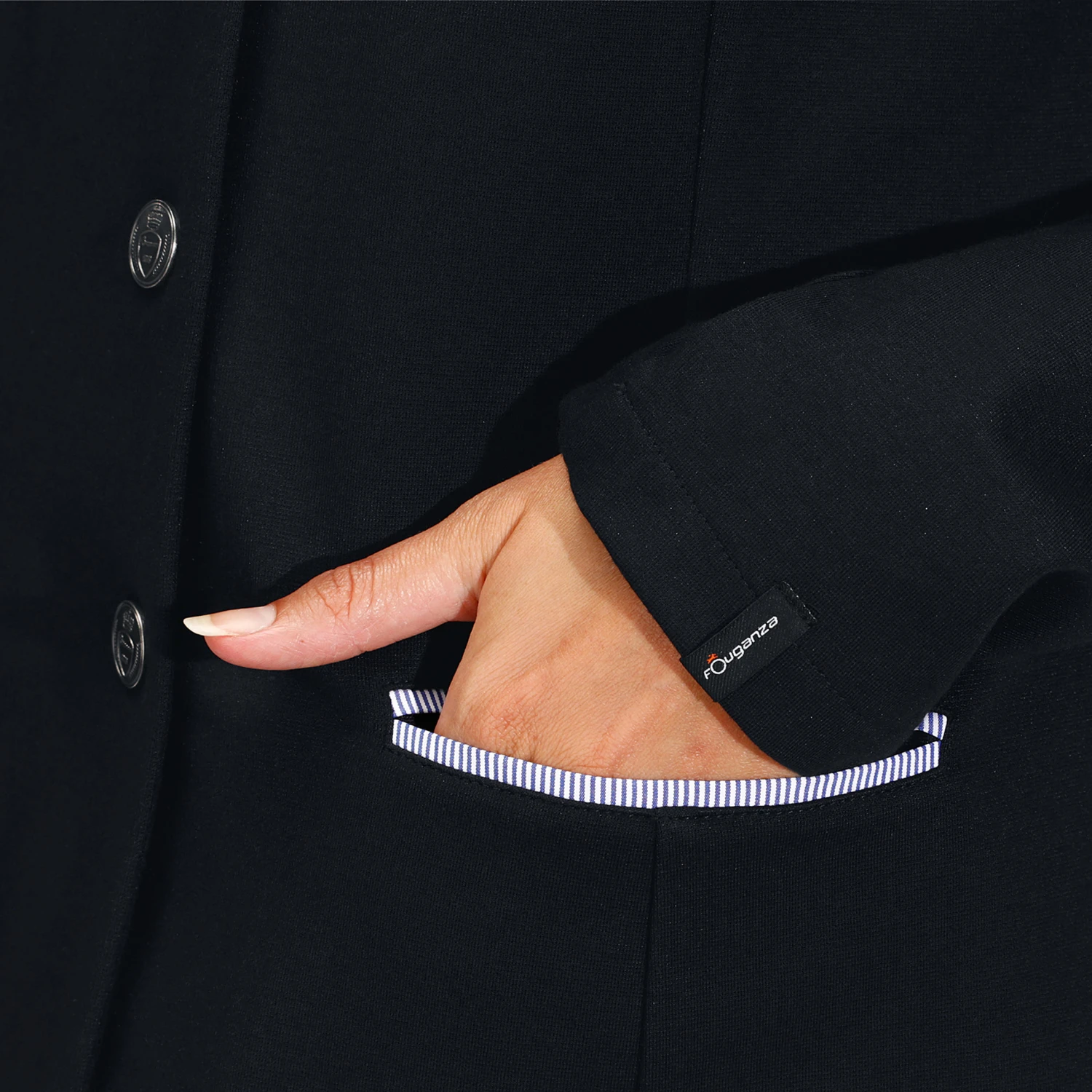 Women's Competition Horse Riding Jacket 100 11 Women's Competition Horse Riding Jacket 100 - Image 11