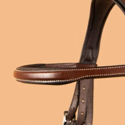 Horse Riding Leather Hybrid Bridle With French Noseband For Horse & Pony 500 -Pro Rider Shop kd6cb3bc5d4afdd4e3a2a31edf435e55a