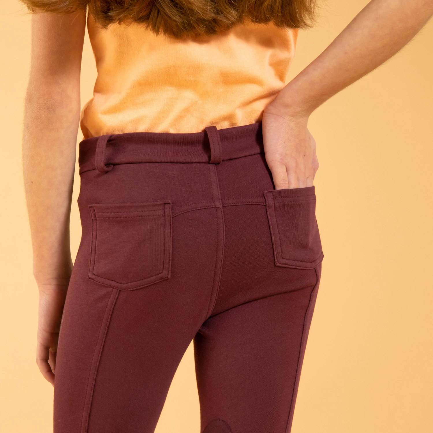 Kids' Horse Riding Suede Patch Jodhpurs 140 19 Kids' Horse Riding Suede Patch Jodhpurs 140 - Image 19